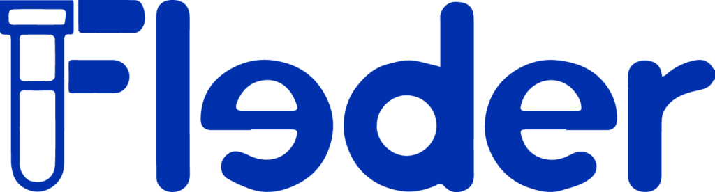 Fleder logo blu